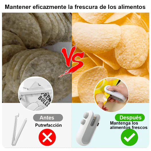 Mini Selladora De Bolsas Recargable ( 2x19.990)