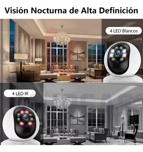 camara de seguridad wifi con videollamada