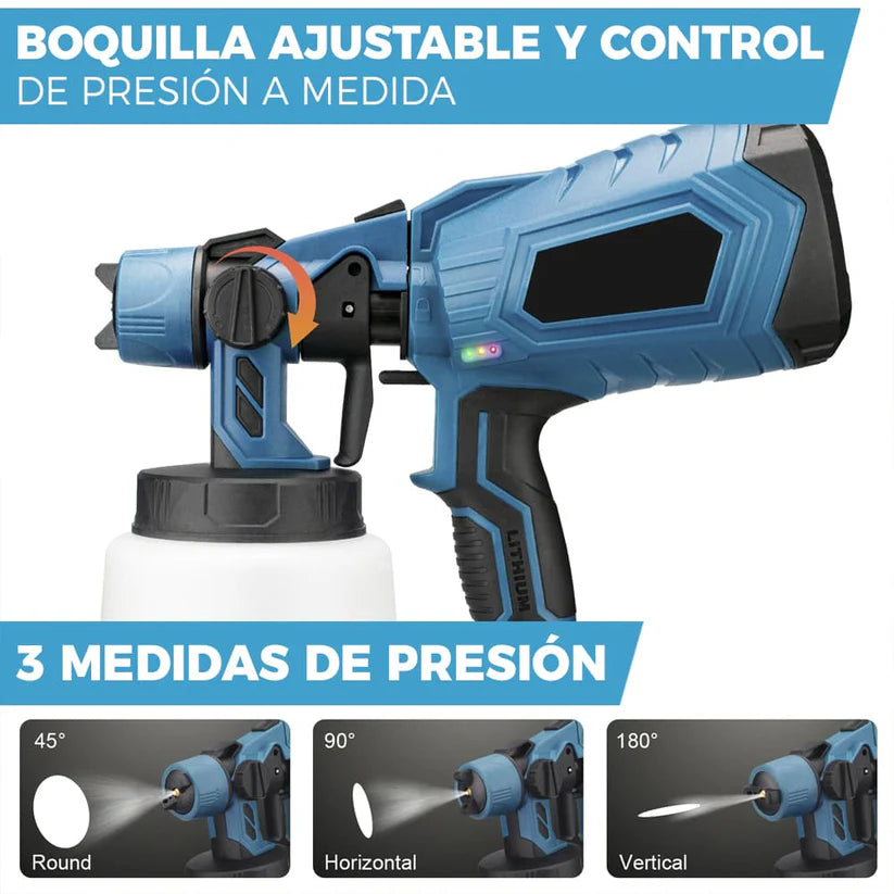 PISTOLA COMPRESOR DE PINTURA INALÁMBRICO TASBEL™ 220V