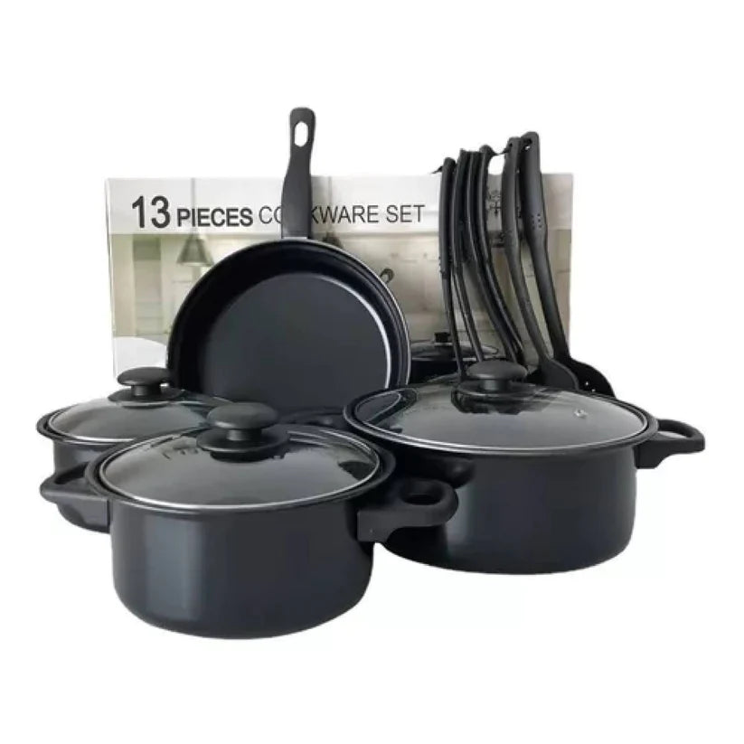 🥘Set de Cocina de 13 Piezas 👩🍳🍳🍲