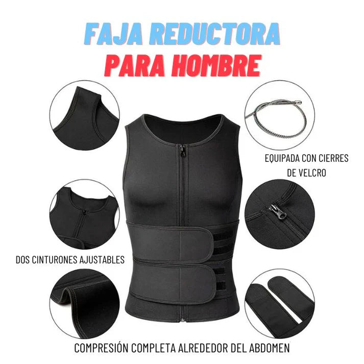 Faja reductora para hombre