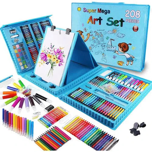 SET DE ARTE DE 208 PIEZAS PARA NIÑO Y NIÑA