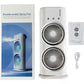 Ventilador Humidificador con Doble Difusor Giratorio Led Portátil