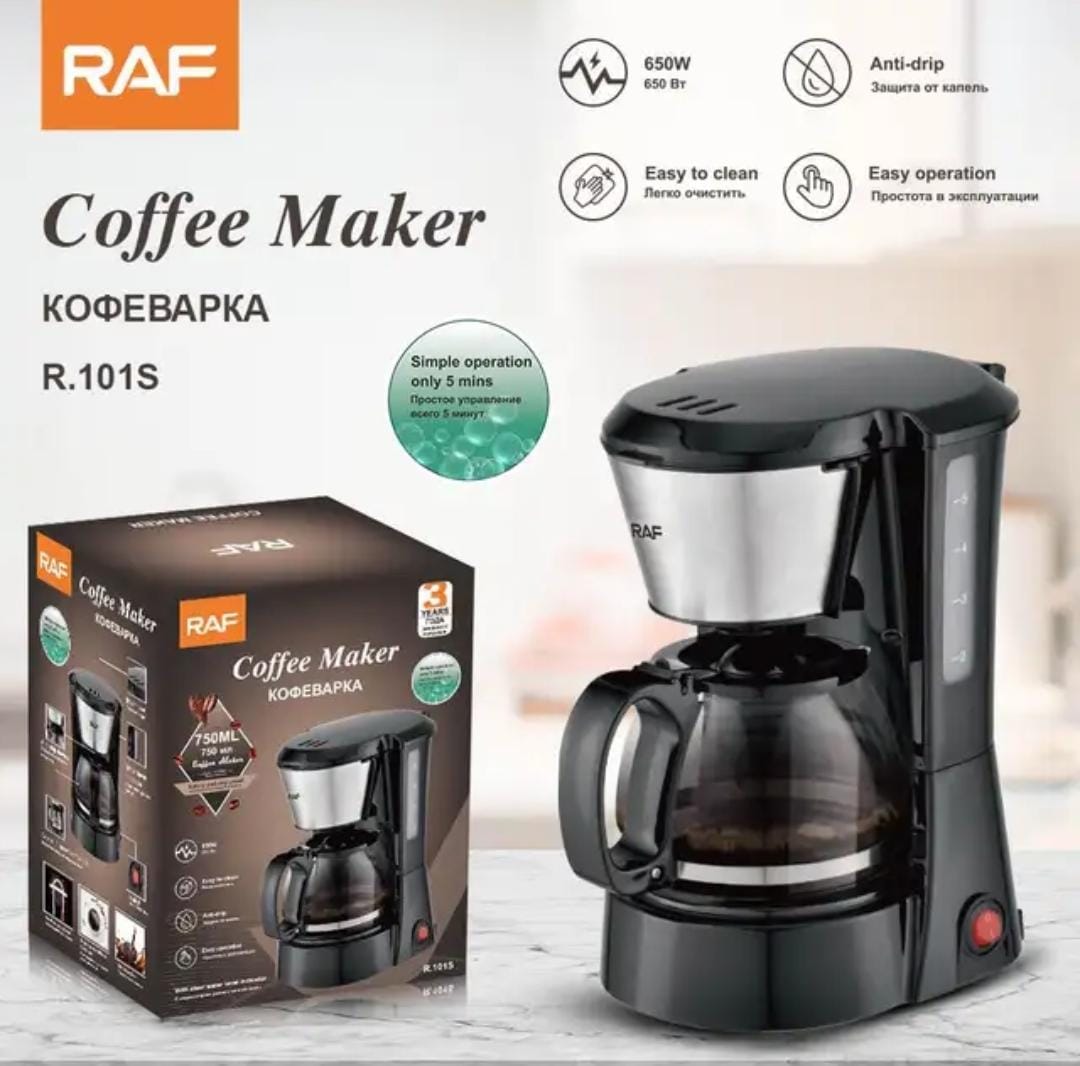 CAFETERA AUTOMATICA DE FILTRO RAF    *6TAZAS*