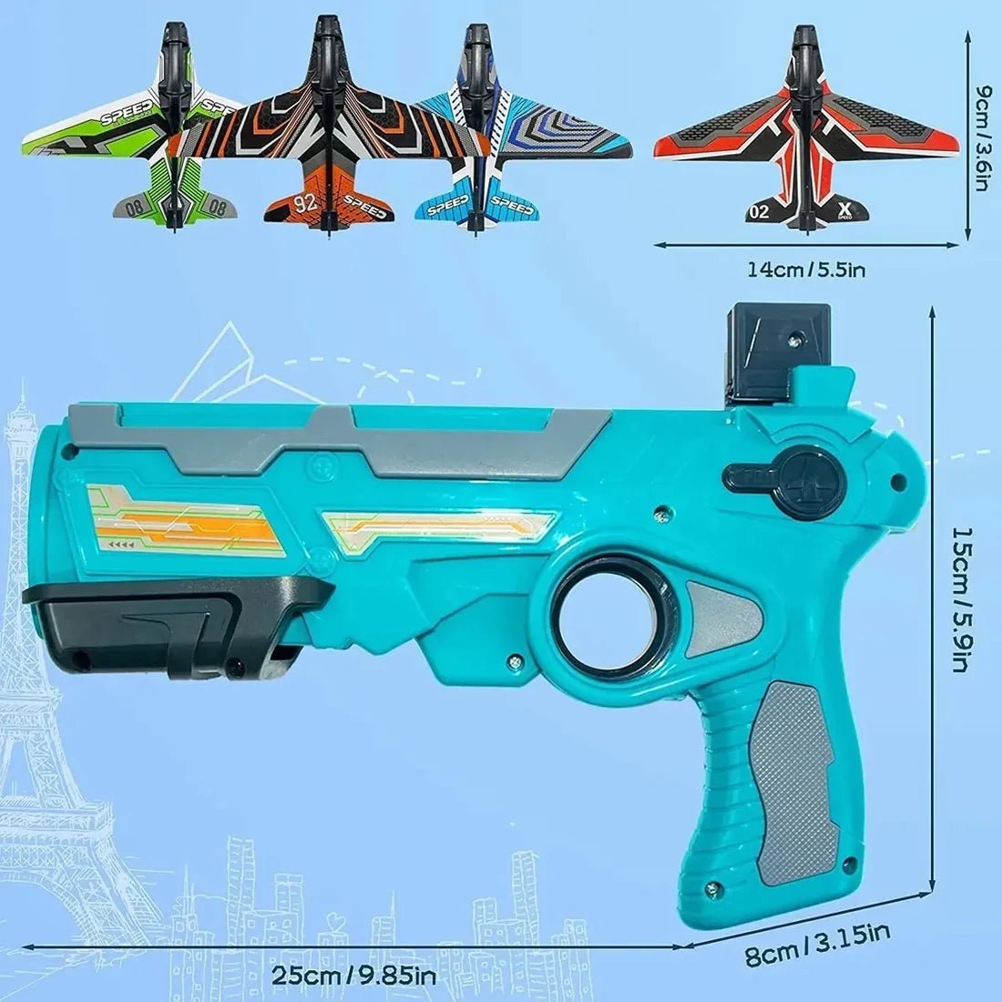 Pistola Lanzadora de Aviones