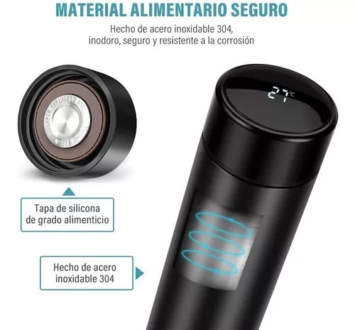 Termo De Temperatura Inteligente Pantalla LED